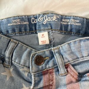 Cat & Jack Blue and Red Shorts Comfortable Fit